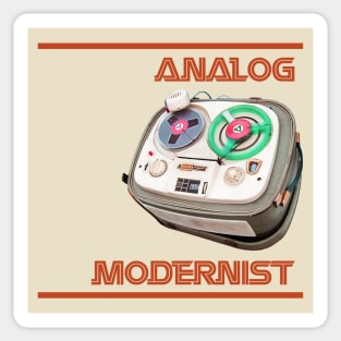 Analog Modernist Sticker